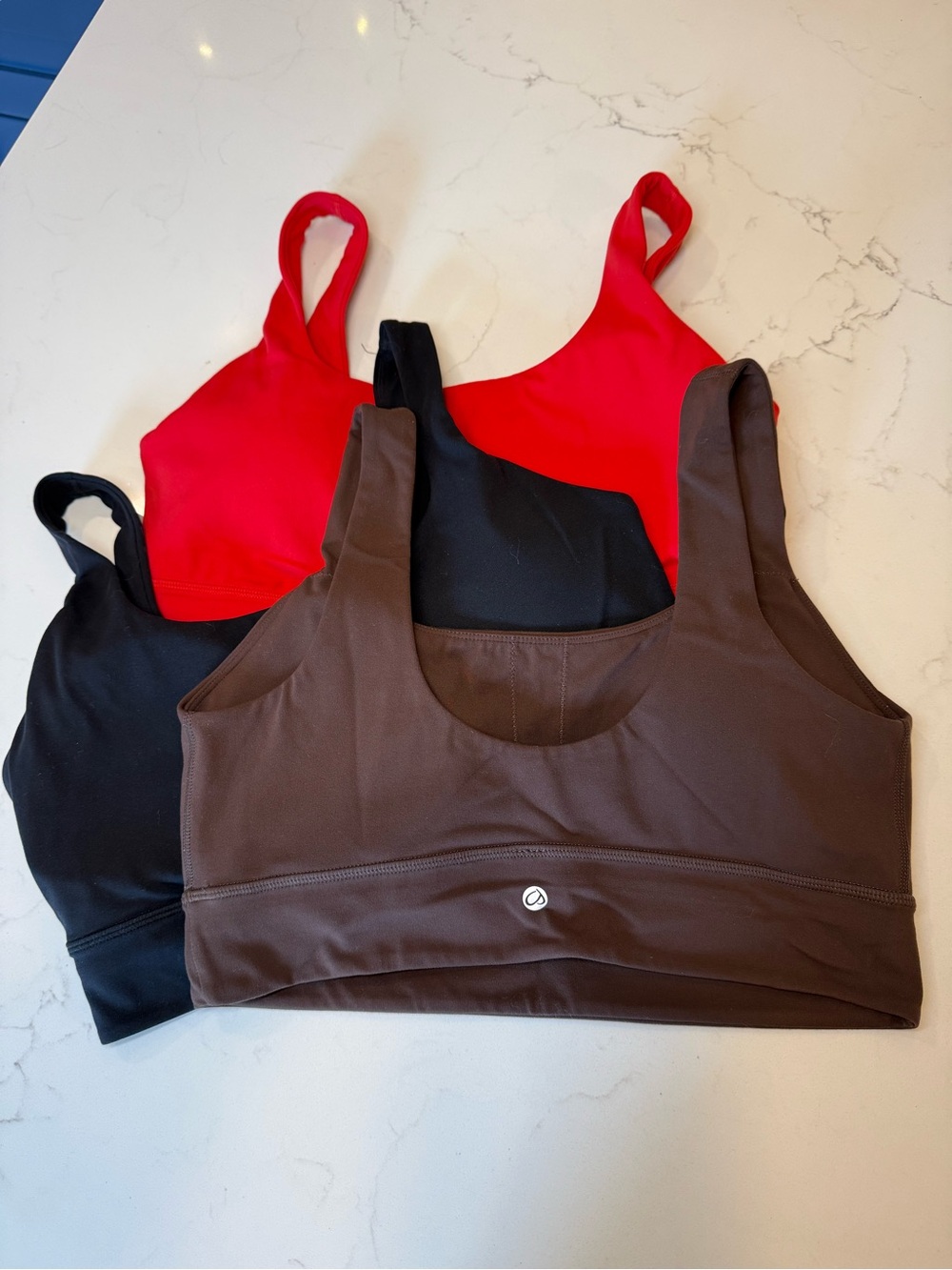 *Bundle of 3* •Medium• CRZ YOGA Butterluxe U Back Longline Sports Bra - Picture 4 of 14
